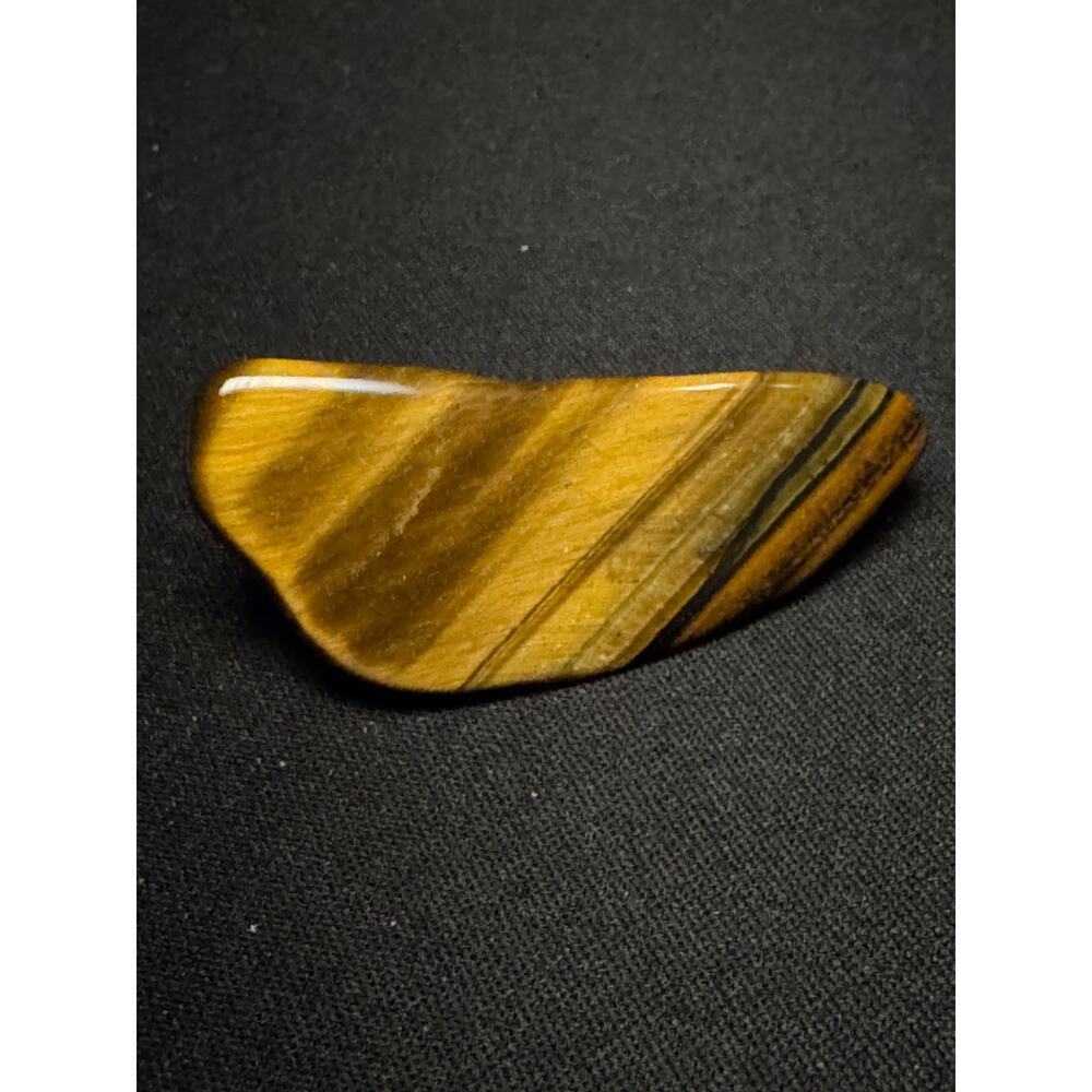 Vintage Handmade Agate Stone Tie Bar